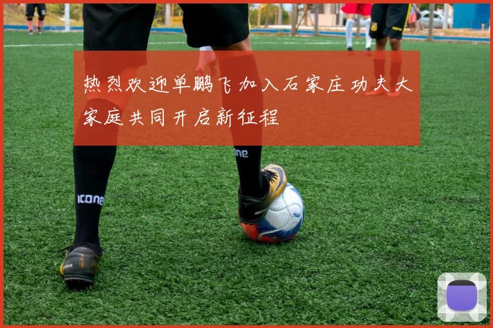 热烈欢迎单鹏飞加入石家庄功夫大家庭共同开启新征程